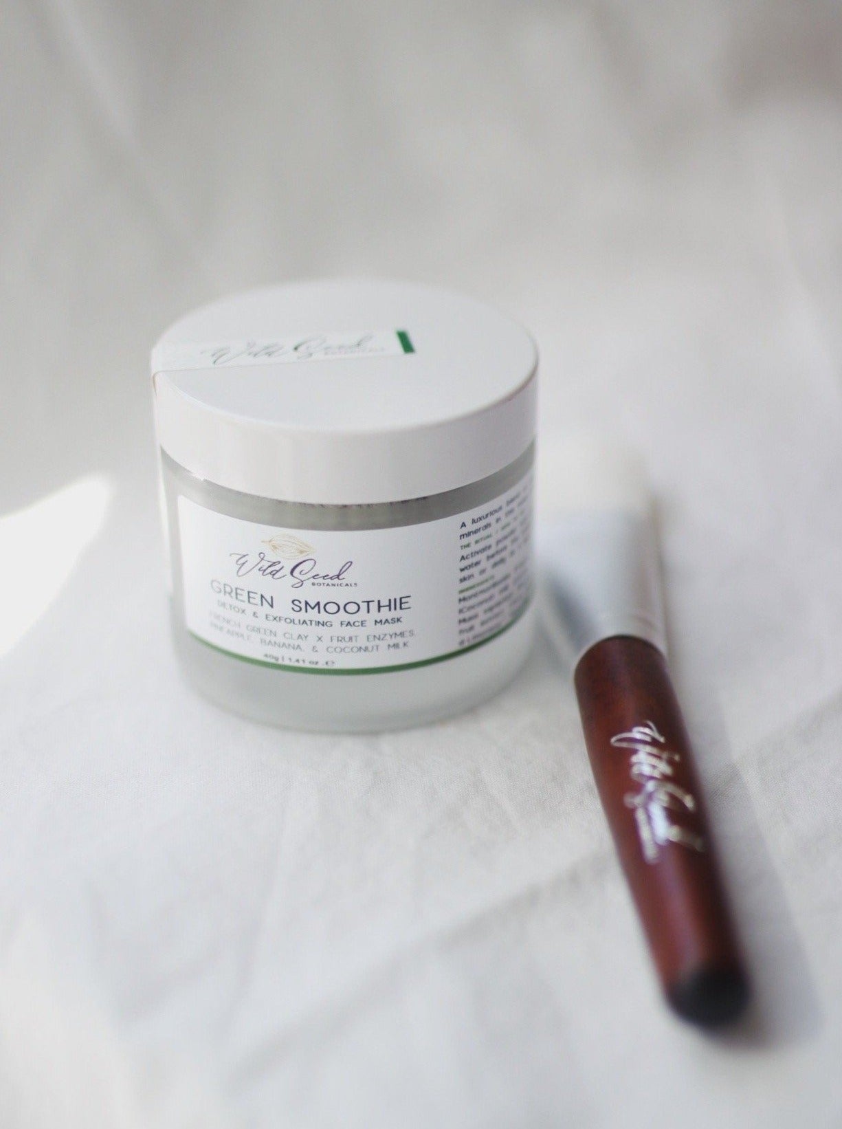 Green Smoothie Clay Mask - Wild Seed Botanicals