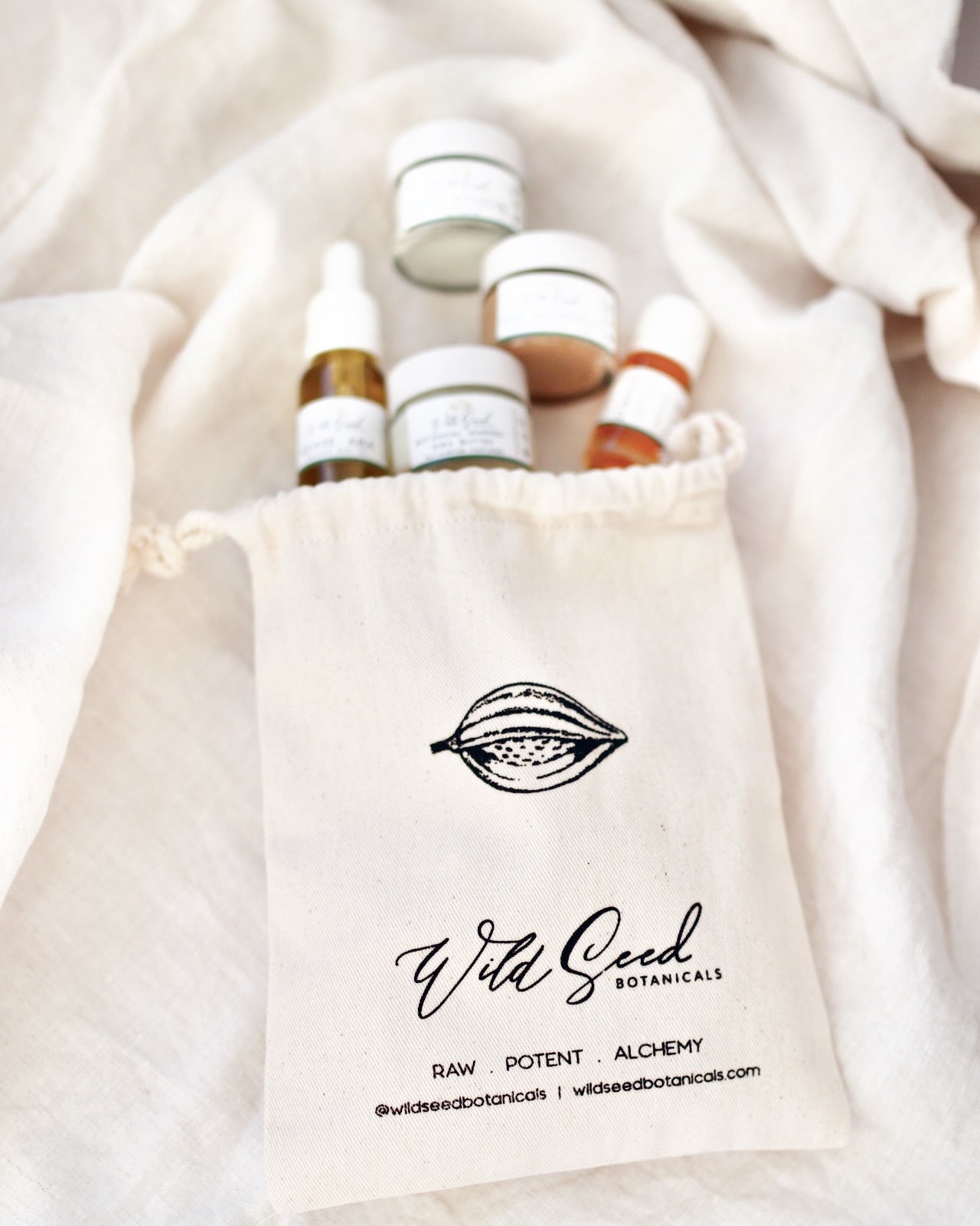 WSB Organic Drawstring Bags